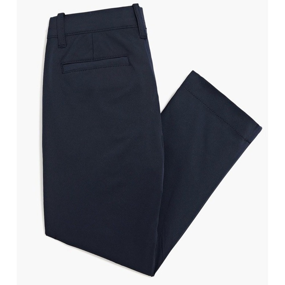 J. Crewcuts Boy Chino Stretch Slim Fit Adjustable Navy Twill Pants Size 14 30x29